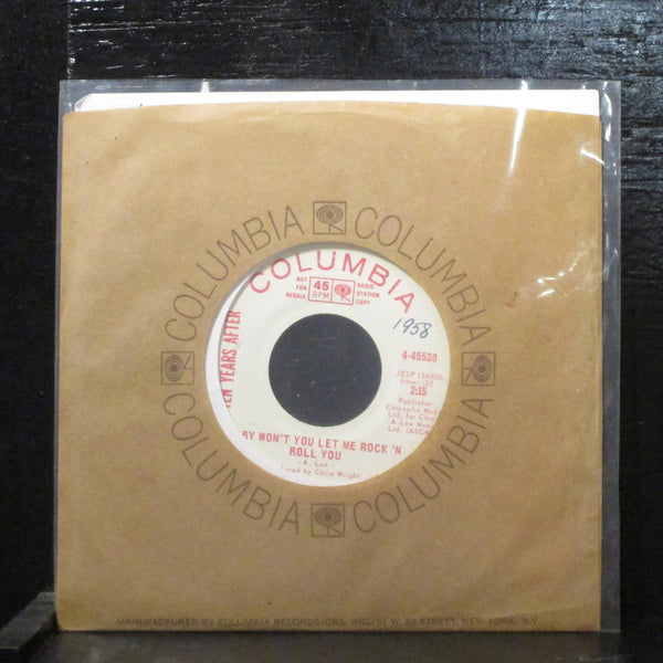 Ten Years AfterBaby Won't You Let Me Rock 'N Roll VG+ Promo 7" Vinyl 45 4-45530 - Shuga Records