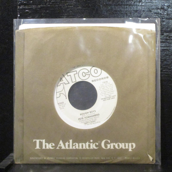 Pete Townshend  Rough Boys Mint- Promo 7" Vinyl 45 ATCO 7318 - Shuga Records