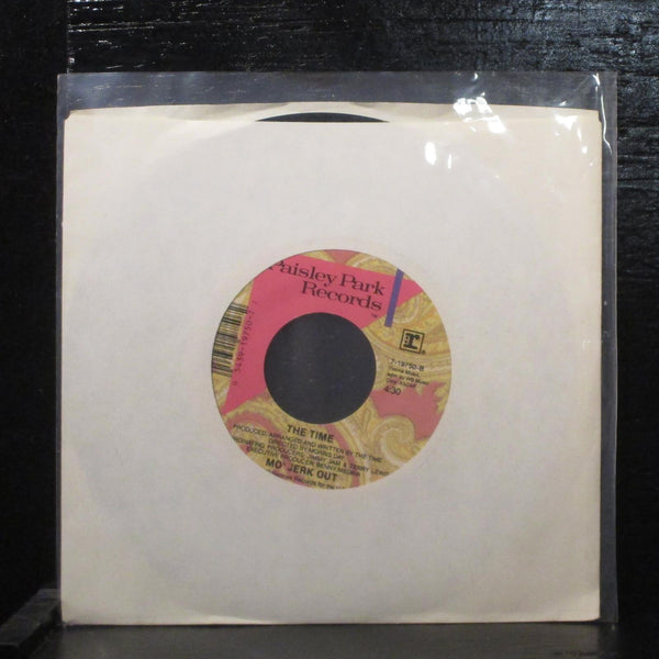 The Time  Jerk Out Mint- 7" Vinyl 45 Paisley Park 7-19750 Funk 1990 w Tag - Shuga Records