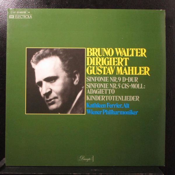 Walter - Mahler: Sinfonie Nr.9 D-Dur Mint- 2 LP EMI C 147-01 402/03 Germany - Shuga Records