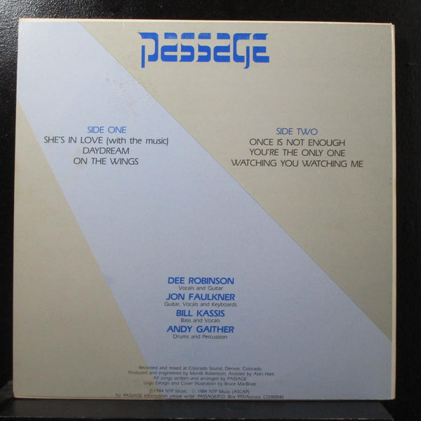 Passage - Once Is Not Enough Mint- LP Vinyl Record NTP Music USA 1984 - Shuga Records