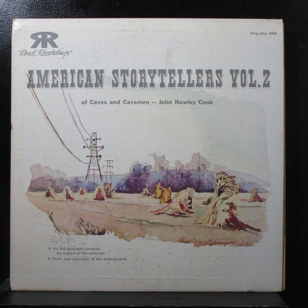 Emory Cook - American Storytellers Vol. 2 VG+ Mono LP Vinyl Record Cook 5008 USA - Shuga Records