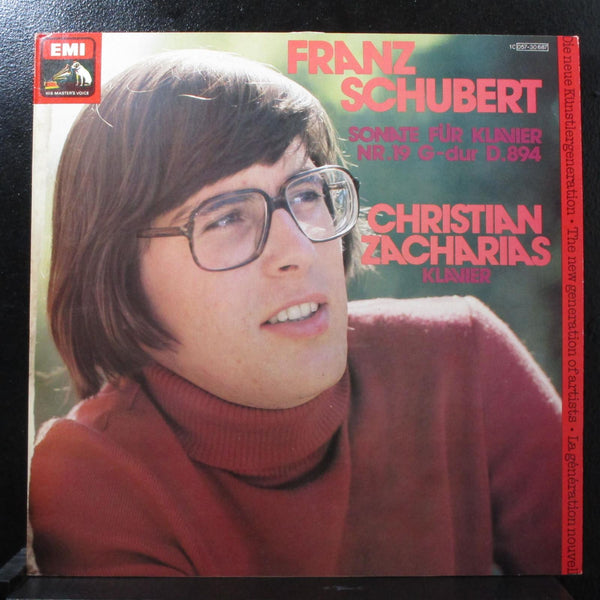 Zacharias - Schubert: Sonate Nr. 19 Mint- LP EMI 1C 057-30 687 Germany 1976 - Shuga Records