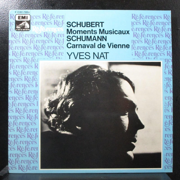 Yves Nat - Schubert: Moments Musicaux Mint- Mono LP 1981 France 2 C051-73033 - Shuga Records