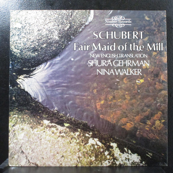 Gehrman - Schubert: Fair Maid of the Mill Mint- LP NIMBUS 2135 UK 1982 - Shuga Records