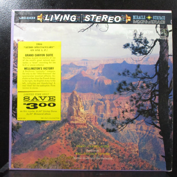 Gould - Grof: Grand Canyon Suite VG Stereo LP RCA LSC-2433 USA 1960 - Shuga Records
