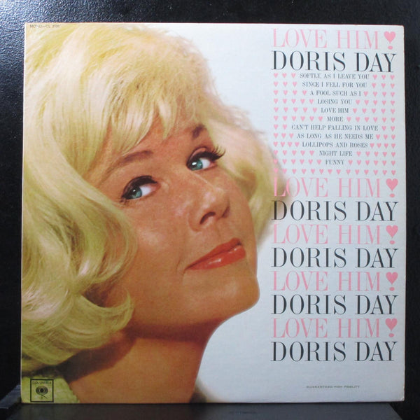 Doris Day - Love Him VG+ Mono LP Columbia CL 2131 USA 1964 - Shuga Records