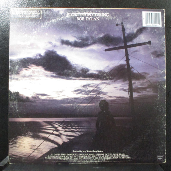 Bob Dylan - Slow Train Coming VG+ Promo LP Columbia FC 36120 USA 1979 - Shuga Records