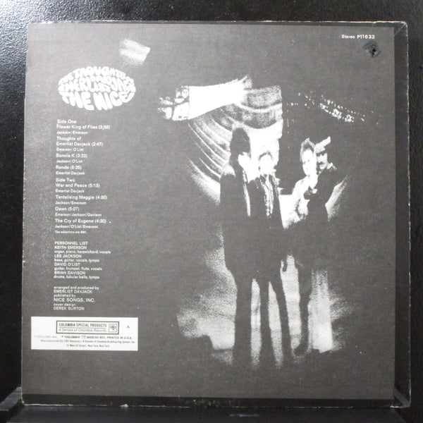 The Nice - The Thoughts Of Emerlist Davjack VG+ LP Columbia P11633 USA 1973 - Shuga Records
