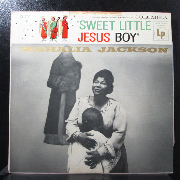 Mahalia Jackson - Sweet Little Jesus Boy VG+ Mono LP Columbia CL 702 USA 1955 - Shuga Records