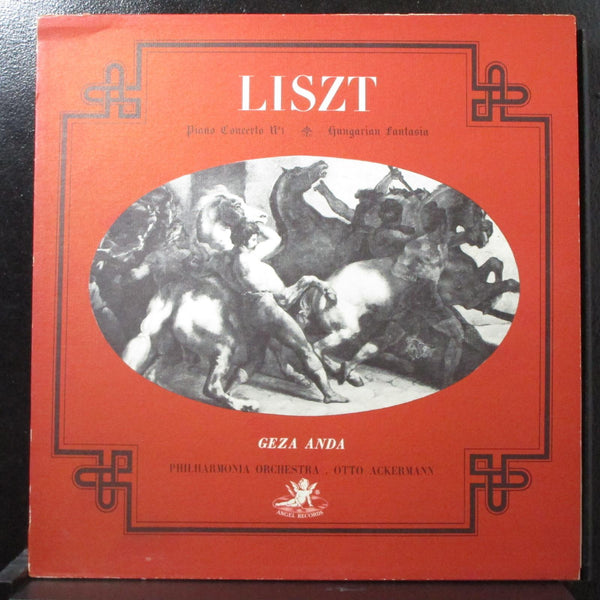 Anda - Liszt: Piano Concerto No. 1 / Hungarian Fantasy VG+ Mono LP 35268 UK - Shuga Records
