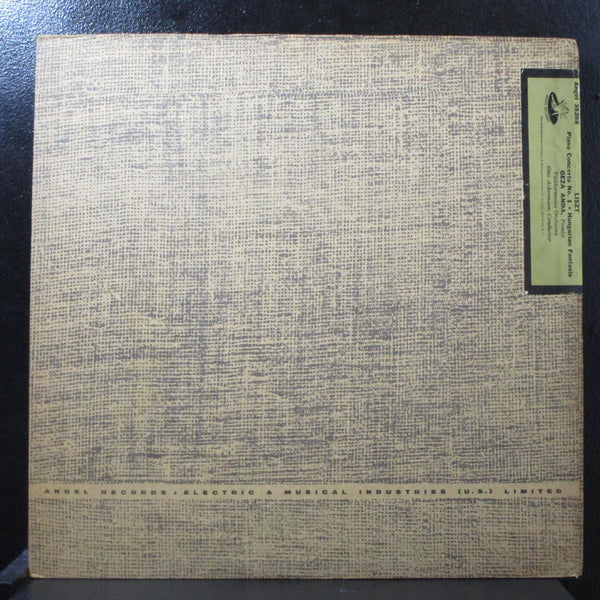 Anda - Liszt: Piano Concerto No. 1 / Hungarian Fantasia VG+ Mono LP ANG 35268 UK - Shuga Records
