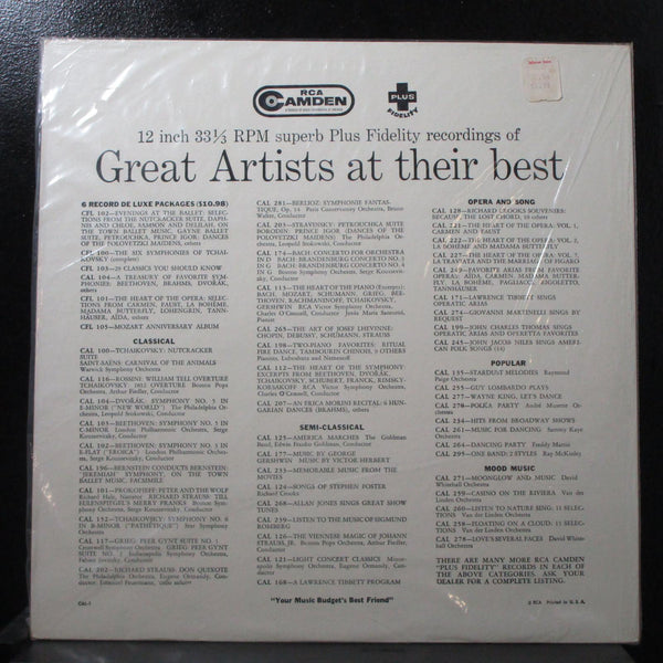 Toscanini & Philharmonic-Symphony Orchestra of New York sealed LP CAL-309 - Shuga Records