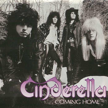 Cinderella ‎– Coming Home / Take Me Back - Mint- 45rpm Stereo 1988 USA - Hard Rock