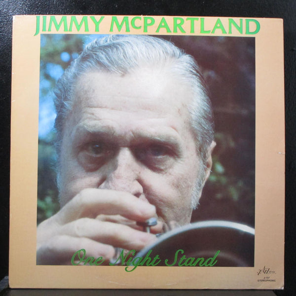 Jimmy McPartland - One Night Stand Mint- signed LP Jazzology J-137 USA 1986 - Shuga Records