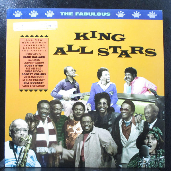 King All Stars - The Fabulous King All Stars - Mint- LP Record 1991 After Hours Promo Vinyl - Funk / Soul - Shuga Records