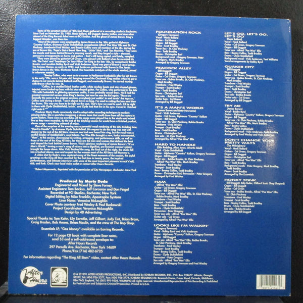 King All Stars - The Fabulous King All Stars - Mint- LP Record 1991 After Hours Promo Vinyl - Funk / Soul - Shuga Records
