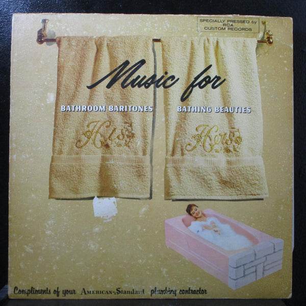 Music for Bathroom Baritones & Bathing Beauties VG+ Mono LP American Standard - Shuga Records
