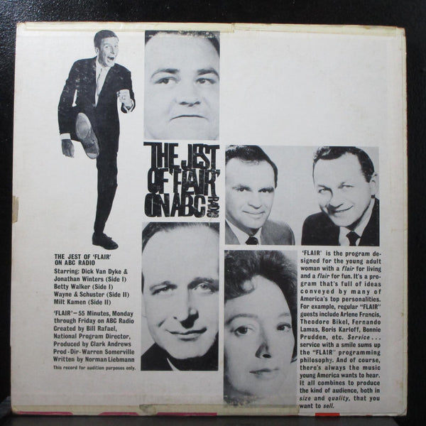 Various - The Jest of "Flair" on ABC Radio Mint- Mono 1st LP Vinyl Record USA - Shuga Records