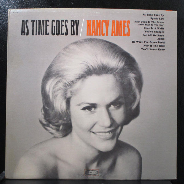 Nancy Ames - As Time Goes By Mint- Mono LP Epic LN 24197 USA 1965 - Shuga Records
