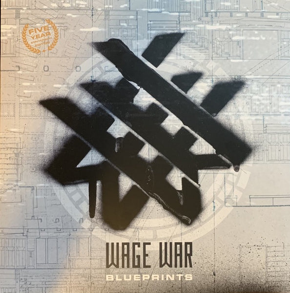 Wage War ‎– Blueprints - New LP Record 2021 Fearless USA Seafoam Marble Vinyl - Metalcore - Shuga Records