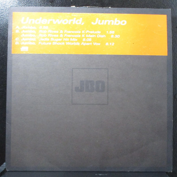 Underworld - Jumbo VG+ 2x12" Junior Boy's Own JBO5007706P UK 1999 - Shuga Records
