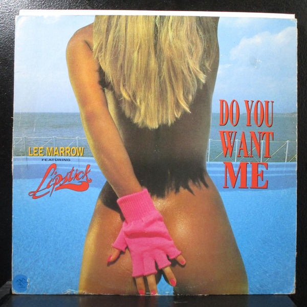 Lee Marrow feat. Lipstick - Do You Want Me 12" VG World of Music MIX 395 Italy - Shuga Records