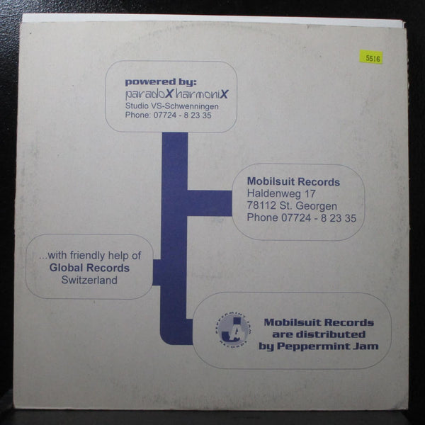 Test Lab - Virtual Funk 12" VG Mobilsuit Records MSR 001 Switzerland 1996 - Shuga Records