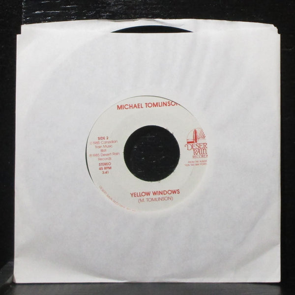Michael Tomlinson - If You're There / Yellow Windows 7" Mint- Desert Rain Canada - Shuga Records