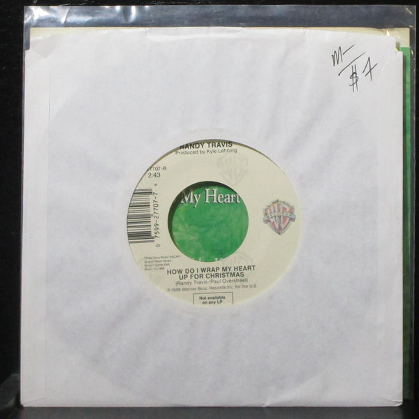 Randy Travis - An Old Time Christmas 7" Mint- Warner Bros. 7-27707 USA 1988 - Shuga Records