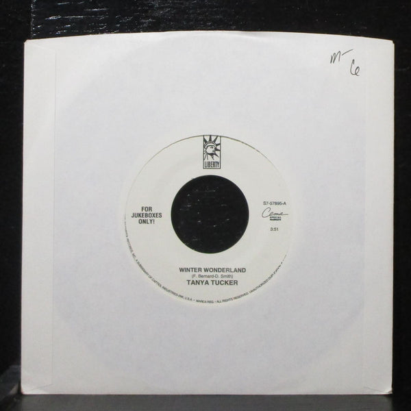 Tanya Tucker - Winter Wonderland / What Child Is This? 7" Mint- Liberty S7-57895 - Shuga Records