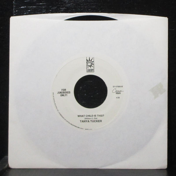 Tanya Tucker - Winter Wonderland / What Child Is This? 7" Mint- Liberty S7-57895 - Shuga Records