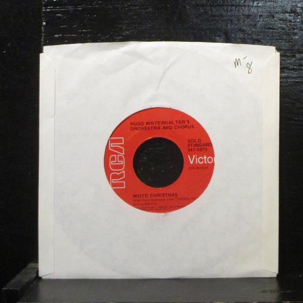 Winterhalter's Orchestra  Blue Christmas  Mint- 7" Vinyl 45 RCA VIctor 447-0875 - Shuga Records