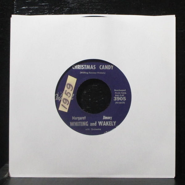 Margaret Whiting & Jimmy Wakely - Silver Bells 7" VG+ Capitol 3905 USA 1958 - Shuga Records