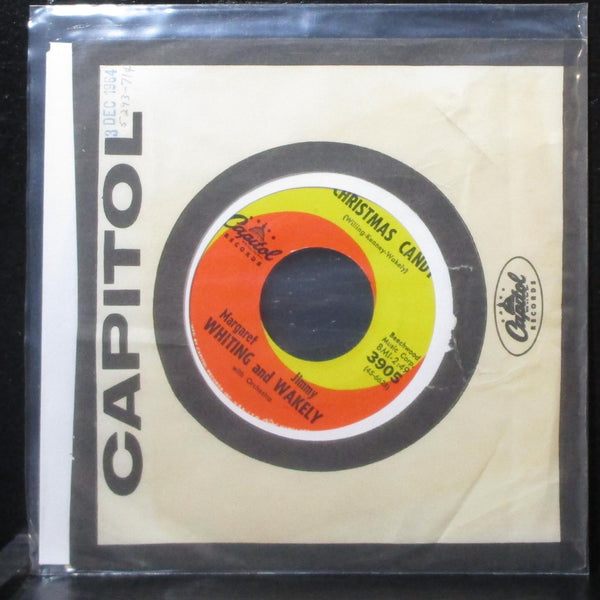 Margaret Whiting & Jimmy Wakely - Silver Bells 7" VG+ Capitol 3905 USA 1960's - Shuga Records