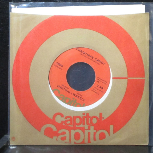 Margaret Whiting & Jimmy Wakely - Silver Bells 7" VG+ Capitol 3905 USA 1970's - Shuga Records