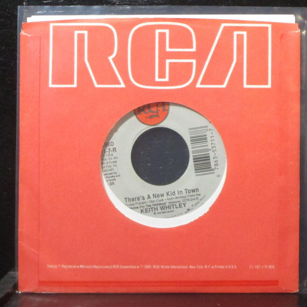 Keith Whitely - There's A New Kid In Town / A Christmas Letter 7" Mint- 3711-7-R - Shuga Records