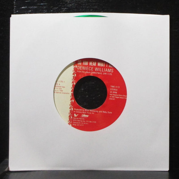 Deniece Williams - Do You Hear What I Hear? 7" Mint- Promo Green SGL 1176-1 - Shuga Records