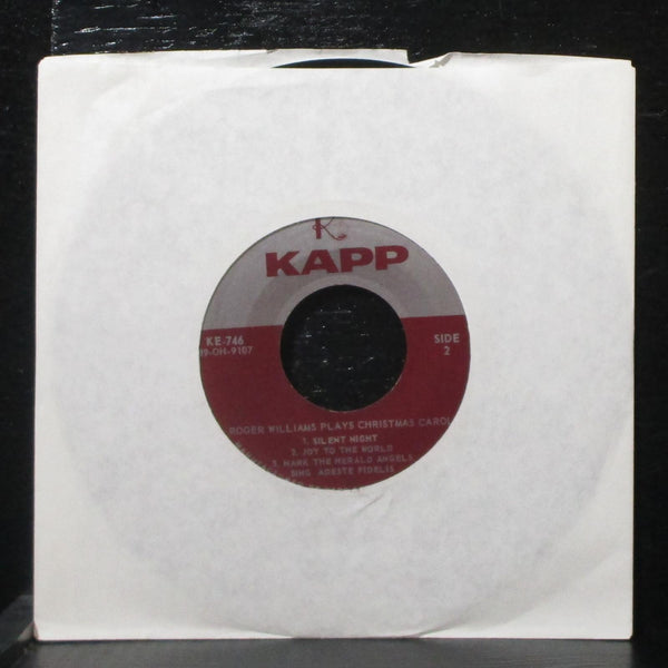 Roger Williams Plays Christmas Songs EP 7" VG+ Kapp KE-746 USA 1956 - Shuga Records