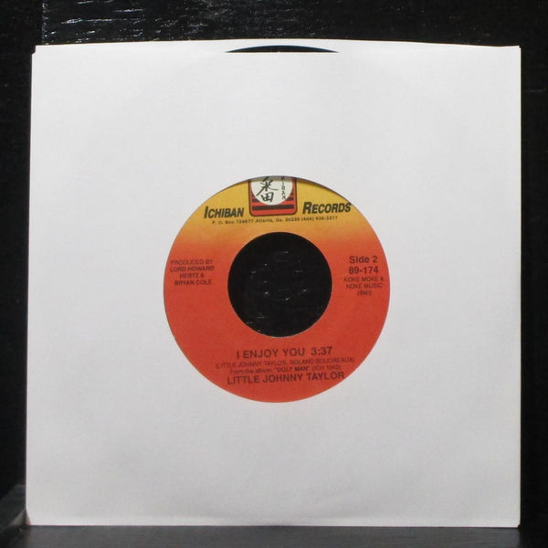 Little Johnny Taylor - Christmas Is Here Again 7" Mint- Ichiban 89-174 USA - Shuga Records