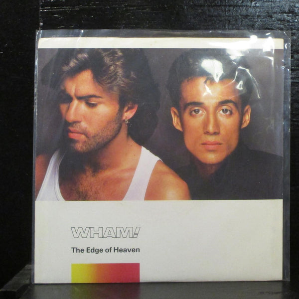 Wham!  The Edge Of Heaven / Blue (Live In China) VG+ 7" Vinyl 45 38-06182 - Shuga Records