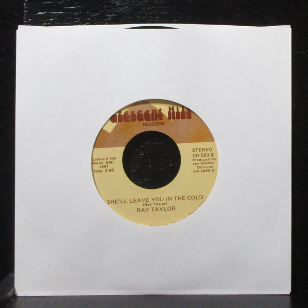 Ray Taylor - Let Me Live Till Christmas 7" Mint- Crescent Hill CH 503 USA 1981 - Shuga Records