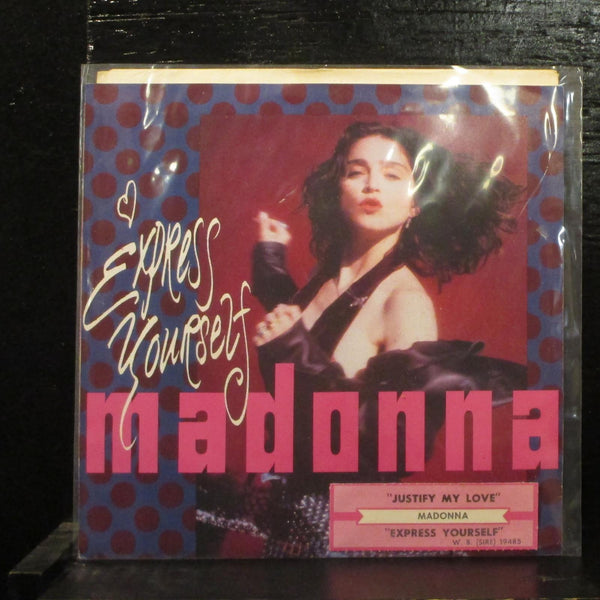 Madonna  Express Yourself Mint- 7" Vinyl 45 Sire 7-22948 Synth-pop 1989 - Shuga Records