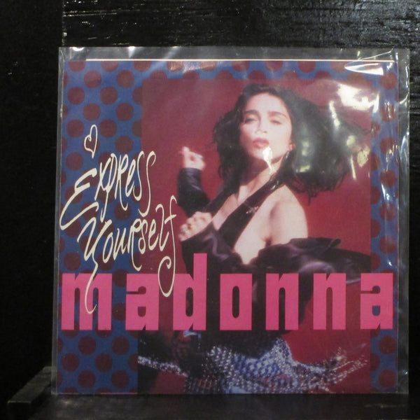 Madonna  Express Yourself VG+ 7" Vinyl 45 Sire 7-22948 Synth-pop 1989 - Shuga Records