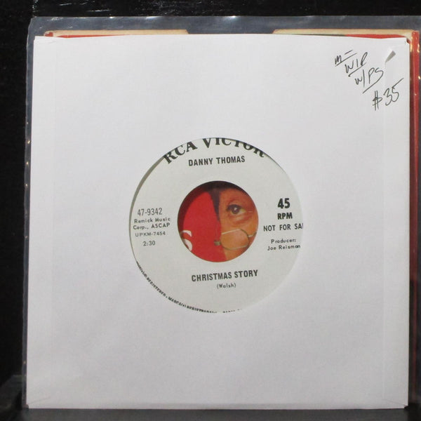 Danny Thomas - The First Chirstmas 7" Mint- Promo + picture sleeve RCA 47-9342 - Shuga Records