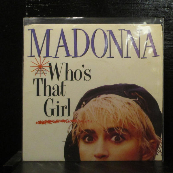 Madonna  Who's That Girl Mint- 7" Vinyl 45 Sire 7-28341-B Synth-pop 1987 - Shuga Records