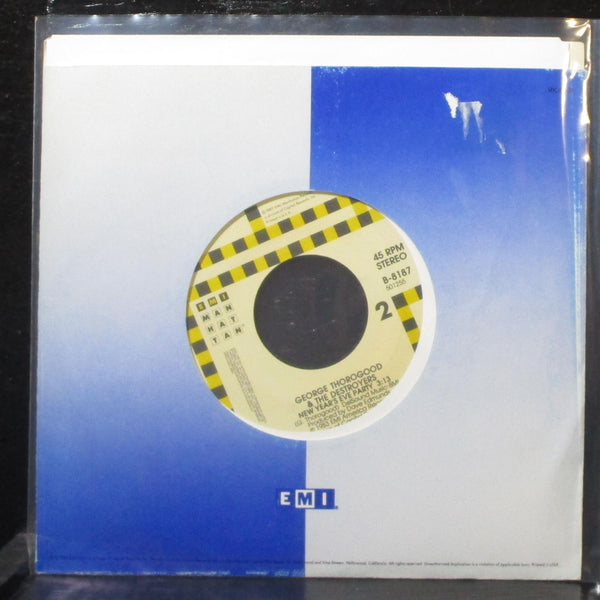 George Thorogood - Rock And Roll Christmas 7" Mint- EMI-Manhattan B-8187 + tag - Shuga Records