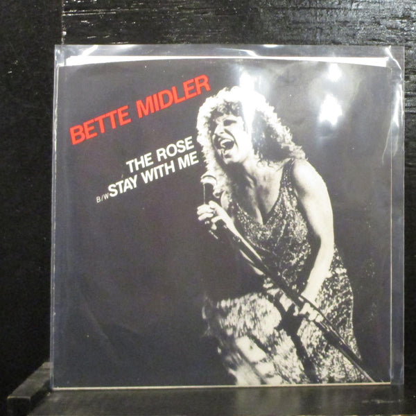 Bette Midler  The Rose Mint- 7" Vinyl 45 Atlantic 3656 Soft Rock, Theme 1980 - Shuga Records