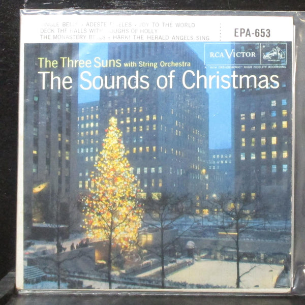 The Three Suns - The Sounds Of Christmas EP 7" VG+ RCA EPA 653 USA 1955 - Shuga Records