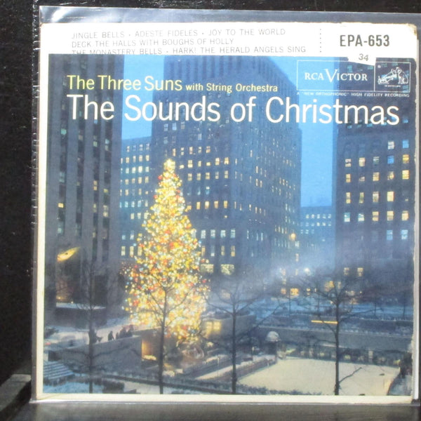 The Three Suns - The Sounds Of Christmas EP 7" VG RCA EPA 653 USA 1955 - Shuga Records